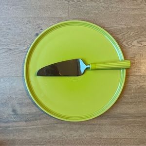 Fiesta Cake Plate and Server